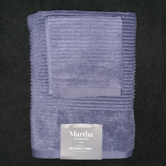 Martha Stewart Bath Martha Stewart Bath Towel Set Caspian Blue Nwt Poshmark